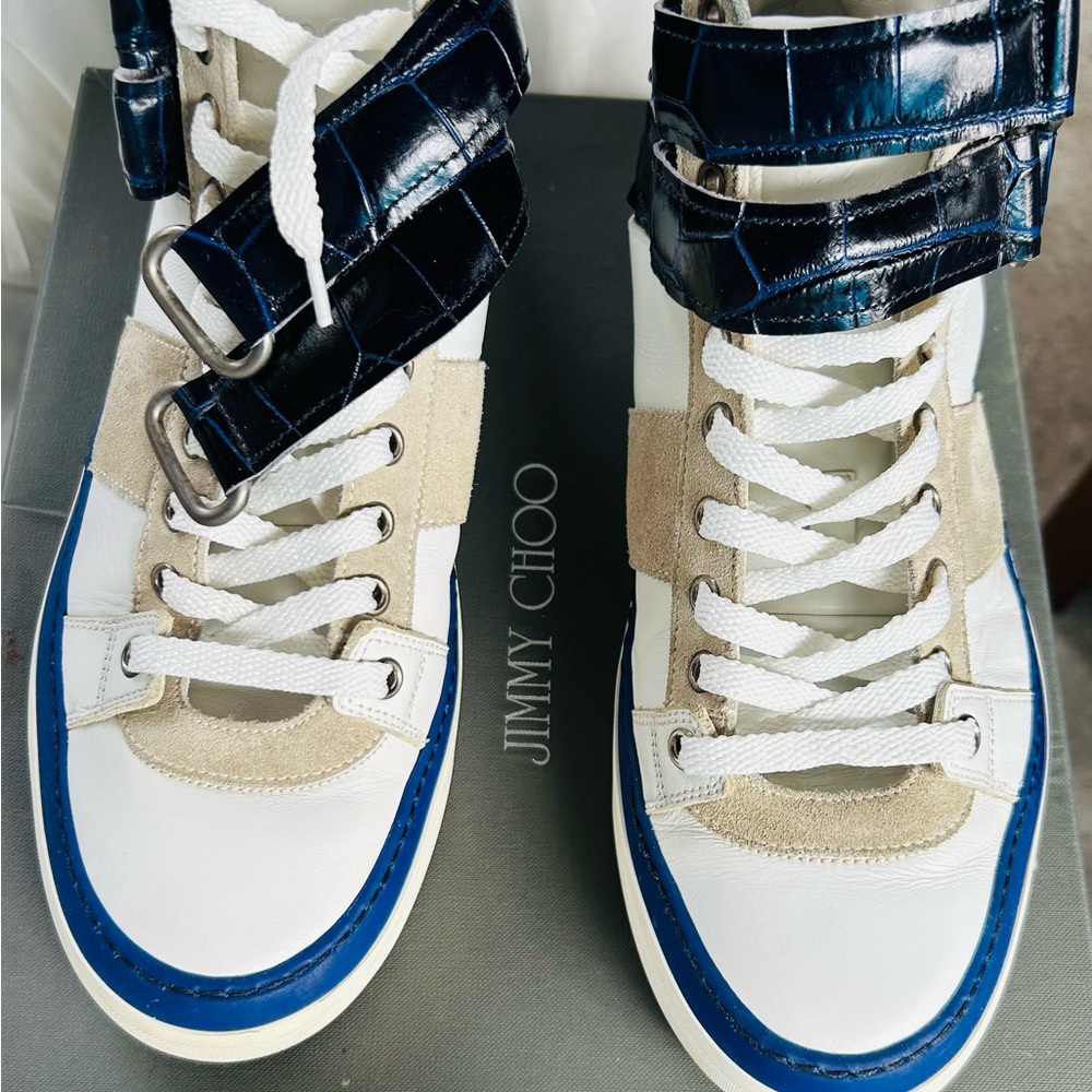 Jimmy Choo Men’s high tops Sneakers